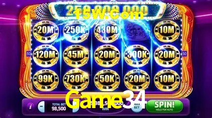 Biblioteca de slots populares na Game34